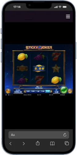 Sticky Joker Win